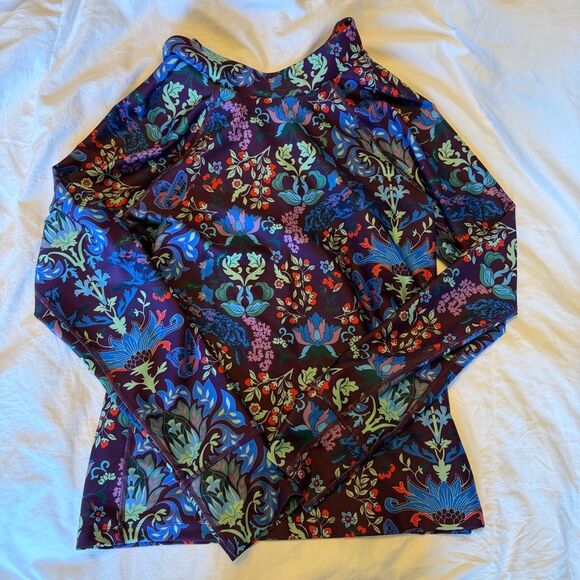 Greyson Women’s Le Vie En Rose Vesta Mock Neck Long sleeve Jacket XL - Picture 4 of 6